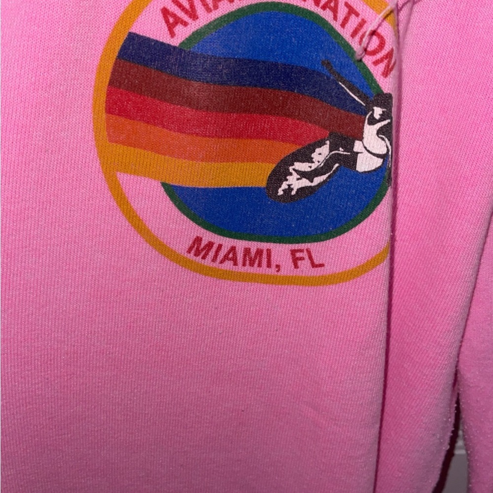 Authentic Aviator nation sweatpants,Size XL,Neon Pink
